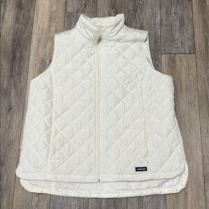 Lands' End Womens off white vest